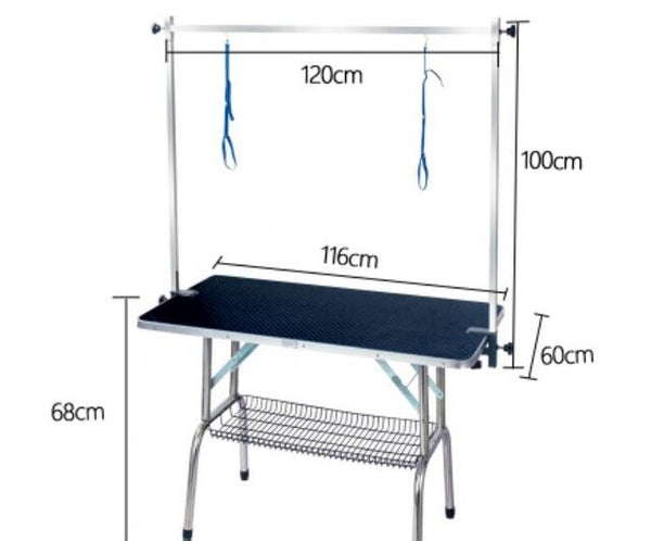 116*60*68cm Professional Pet Grooming Desk Dog Beauty Table Dog Accessories