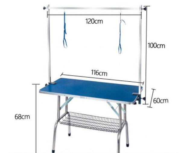 116*60*68cm Professional Pet Grooming Desk Dog Beauty Table Dog Accessories