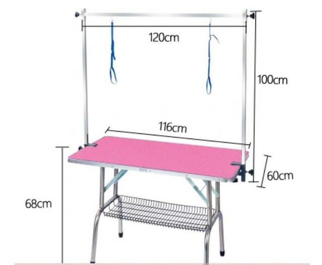 116*60*68cm Professional Pet Grooming Desk Dog Beauty Table Dog Accessories