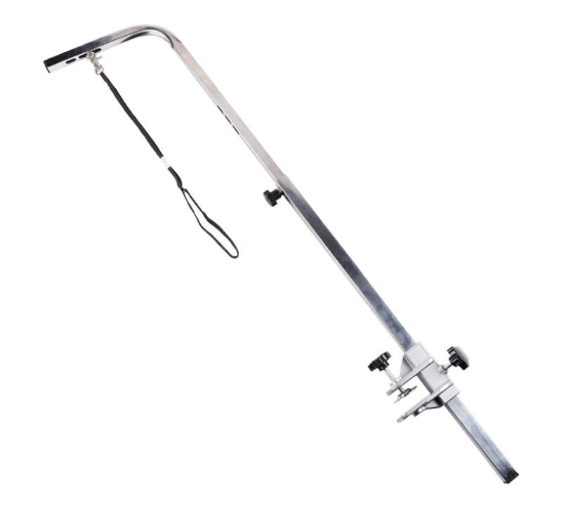 Adjustable length Pet grooming table hanging rod sling Pet grooming hanger Dog Beauty table holder