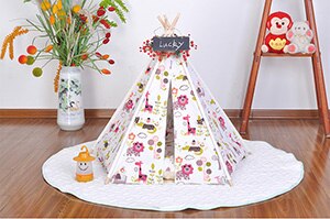 Fashion style Washable And Folding Portable Pet Tents Cute Dog Bed Pet Bed Warm Soft Dogs Kennel With Pad