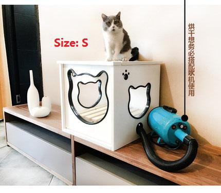 Pet drying box dog hair dryer bathing hair cat small dog home dryer automatic water blowing machine drying box