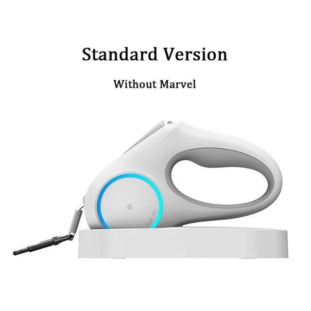 PETKIT pet dog LED retractable Collar Light Leash harness with Lock &Release Mechanism Walking Leash glowing Cat Dog accessories