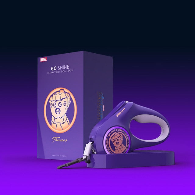 XIAOMI MIJIA PETKIT Dog Telescopic Traction Rope MARVEL Version dog collar dog seat belt puppy collar dog leash pet products