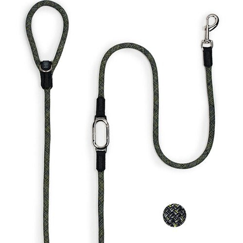 Large Dog Leash Rope Leads Leather Hands Free No Pull Nylon Waist Leash Collars Dragonne Correa Perro Samoyed Pet Harness 45QY63