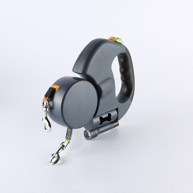 Double Dogs Leash Degree Leads Retractable Pet Dog Lead Leash Dual Dog 50 Pounds Pet Dog Rotation With Reflective Ribbons