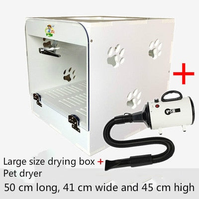 Pet drying box dog hair dryer bath blowing hair artifact cat small dog dryer automatic water blowing machine