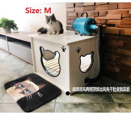 Pet drying box dog hair dryer bathing hair cat small dog home dryer automatic water blowing machine drying box