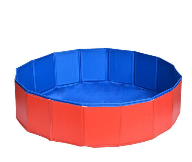 Foldable Pool Dog Pet Swimming Pool For Dog Big-Size  Collapsible 4 Seasons Pet Playing Washing Pond For Cat Large Dog Summer E
