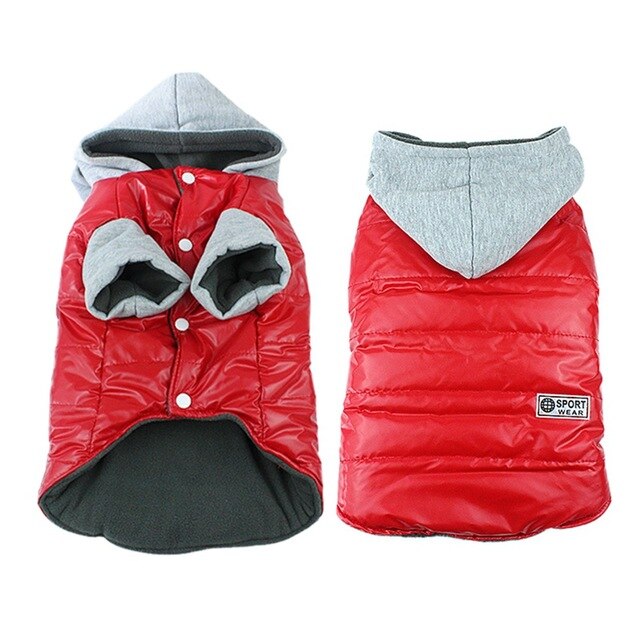 Dog Clothes Winter Warm Pet Dog Jacket Coat Puppy Chihuahua Clothing Hooded Coat For Small Medium Dogs Puppy Yorkshire Outfit