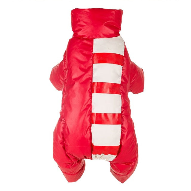 Dog Winter Clothes Jumpsuit Pet Down Jacket Clothing Cotton Fashion Puppy Coats Pet Outfits For French Bulldog Chihuahua