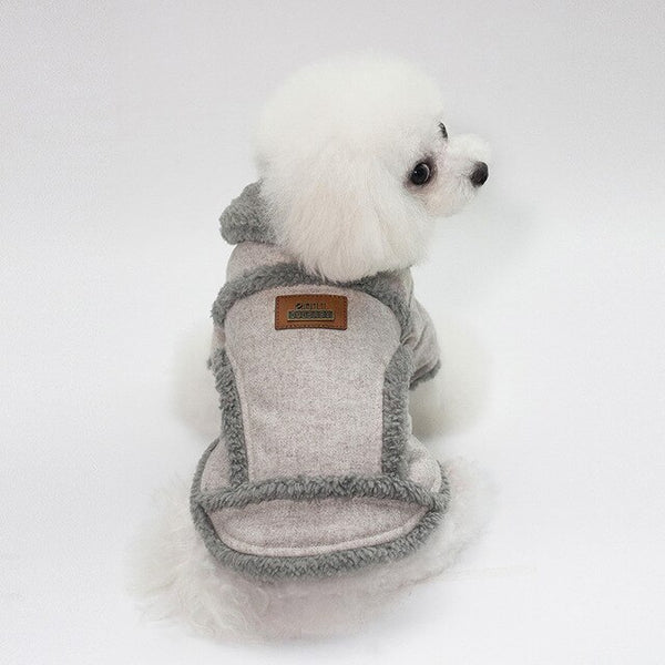 10PC/Lot Nordic Style Dog Jacket Winter Coats Pet Clothes Cat Small Dog Fleece Tops Pet Clothes