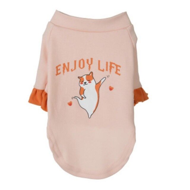 Cute Pet Clothes Dog Clothes Vest Dog 2-legged Costume Leisure Warm T-shirt Small Doggy Coat  For Autumn And Winter n