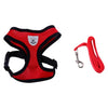 Breathable Dog Pet Harness and Leash Set Air Nylon Mesh Puppy Small Dogs Cat Clothes Accessories Puppy Vest Net For Chihuahua