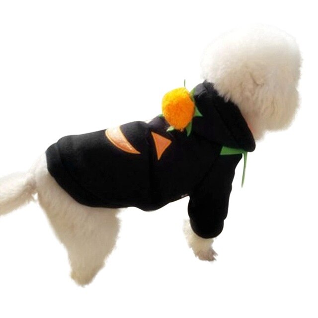 Pet Clothes Cosplay Pumpkin Hoodies Dogs Cat Halloween Cute Costume Clothing Comfort For Small Medium Dog