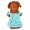 Dog Lace Princess Dress Pet Clothes Spring Small Dog  Skirt Summer Thin Section Romantic Wave Point Gauze Skirt Pet Clothing