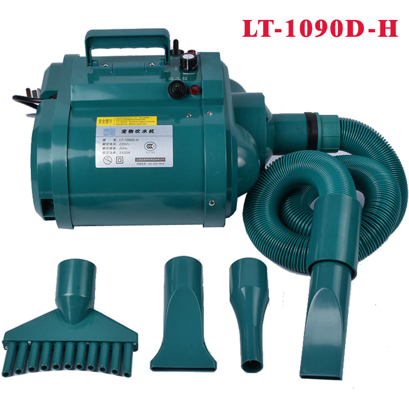 Sales Promotion 1090D-H Pet Hair Dryer Dog/Cat Grooming Dryer/Blower Double Motor Wind Machine Pet Clothes Dryer 100-240V/3300W