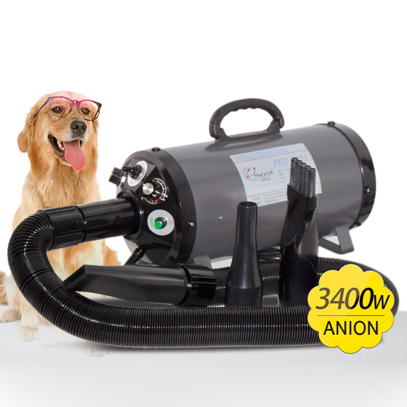 New Store Promotion Pet Hair Dryer Dog/Cat Grooming Dryer/Blower Double Motor Super Wind Big/Small Dog Clothes Dryer 3400W/Anion