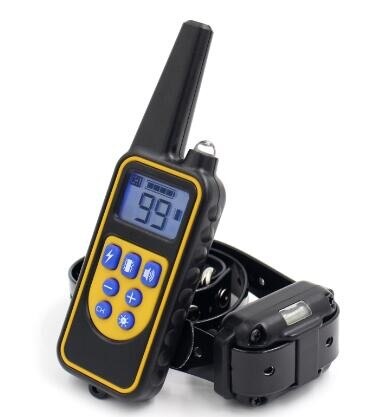 New Diving Rechargeable Remote Control Dog Anti-Darking Dog Collar Waterproof IP7 800M Remote Range Dog Collar For 1 Dog