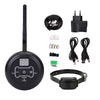 SITK DC135 Electric Dog Hidden Fence 150m Pet Fence System with Dog Collars Rechargeable Dog Fence Wireless Containment System