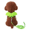 Dog Collar Pet Dog Angel Wings Belt And Collar Adjustable Puppies Lead Traction Belt Pet Out Accessories
