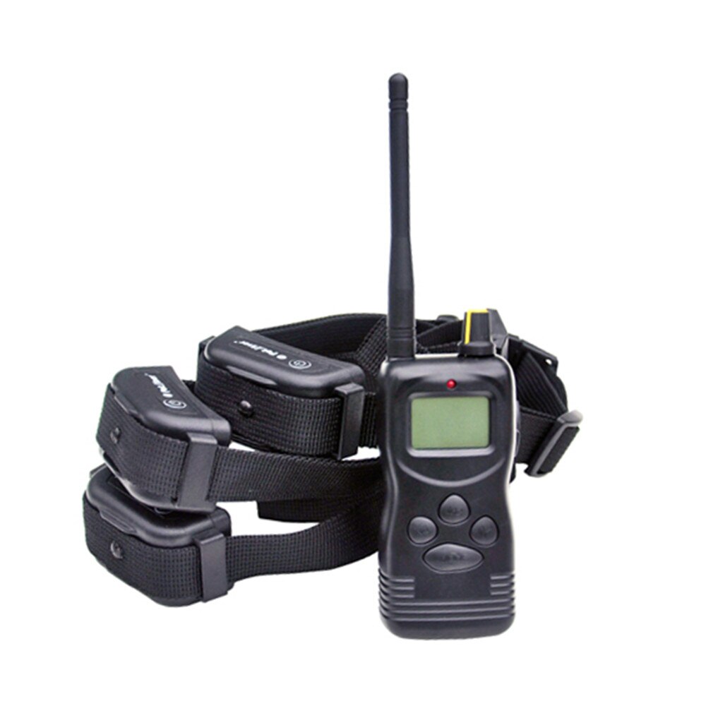 Shock Beep Vibrate Full Waterproof Dog Training Collar 1000M Range Remote