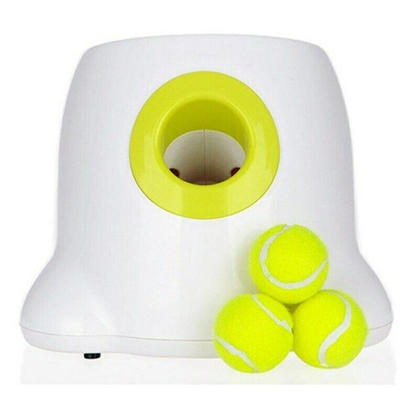 Dog Catapult Ball Amusing Toys Tennis Launcher Interactive Automatic Throwing Machine Ball Throw Device puppy toys with 3 Ball