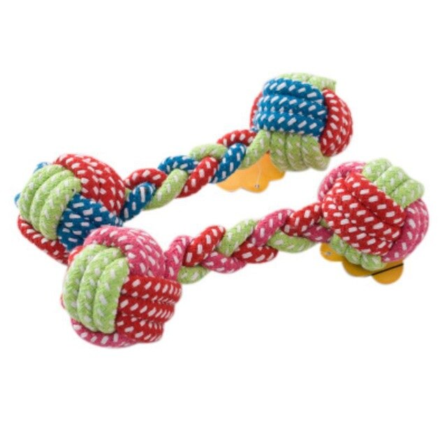 Pet Toy Pet Supply Dog Toys Dogs Chew Teeth Clean Outdoor Traning Fun Playing Green Rope Ball Toy For Large Small Dog Cat