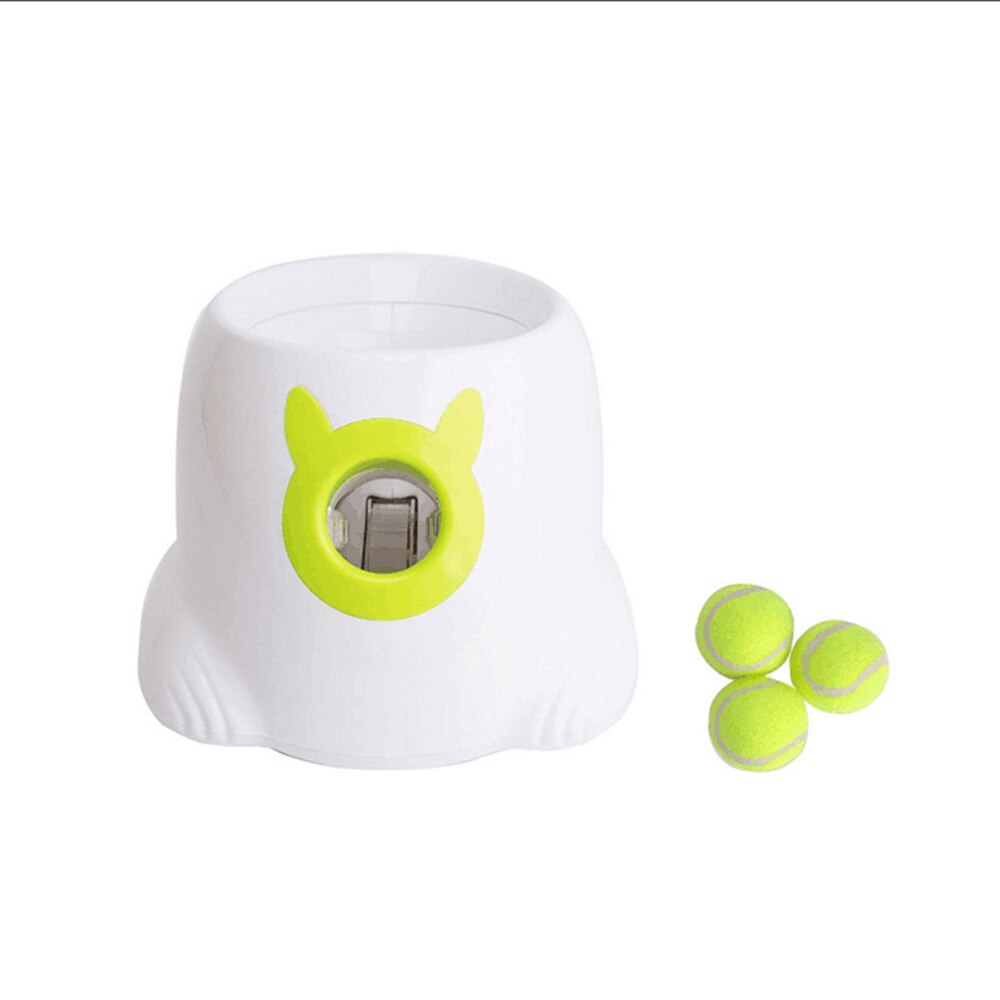 Dog pet toys Tennis Launcher Automatic throwing machine pet Ball throw device Section emission with 3 balls