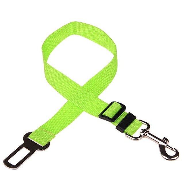 Adjustable Pet Dog Safety Seat Belt Nylon Pets Puppy Seat Lead Leash Dog Harness Vehicle Seatbelt Pet Supplies Travel Clip