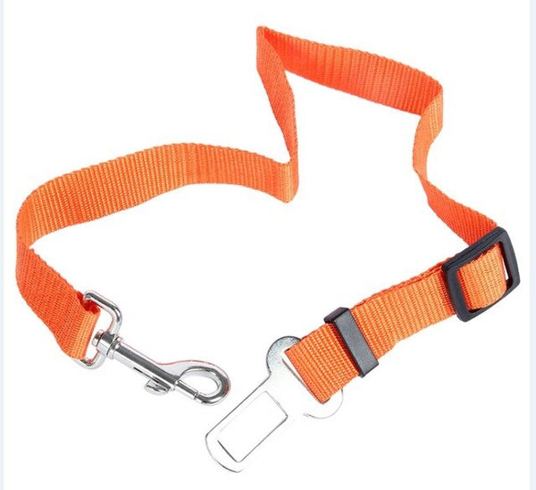 Adjustable Pet Dog Safety Seat Belt Nylon Pets Puppy Seat Lead Leash Dog Harness Vehicle Seatbelt Pet Supplies Travel Clip