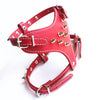 20pcs Puppy Cat Chest Collar PU Leather Sturdy Dog Harness Rivet Decorative Pet Leashes For Dogs Supplies Accessories