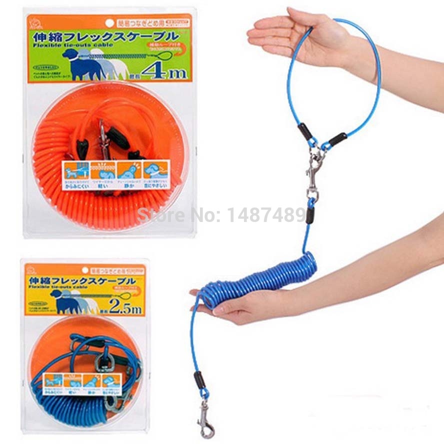 Retractable  Pet Chain Dog Leash Coupled Leads 2.5 M 4.0M