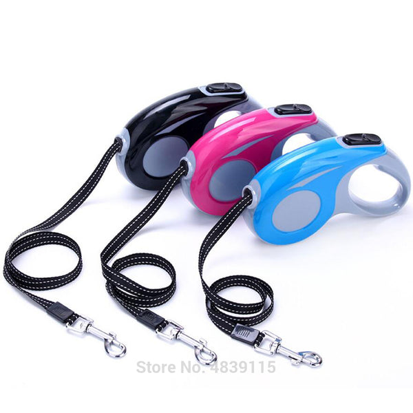 10pcs/lot Retractable Pet Dog Leash Extending Automatic Pet Walking Leads Leashes Wholesale