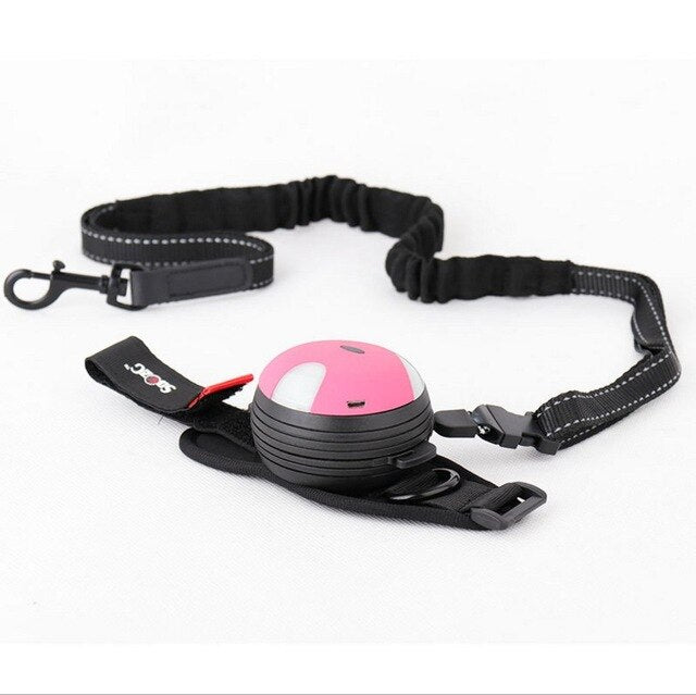 New 3M Dog Lights Leash Walking Running Lead Retractable Belt Traction Rope Creative Lamp Automatic Rope Pet Supplies