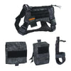 EXCELLENT ELITE SPANKER Tactical Battle Dog Clothes Suit Military Outdoor Training Molle Vest Harness Pets Hunting Accessories