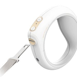 Nicrew PetSmart Dog Leash Handle 120CM Dog Traction Rope Leads Walking Route Record Calling Reminding Night Light Pets Harness