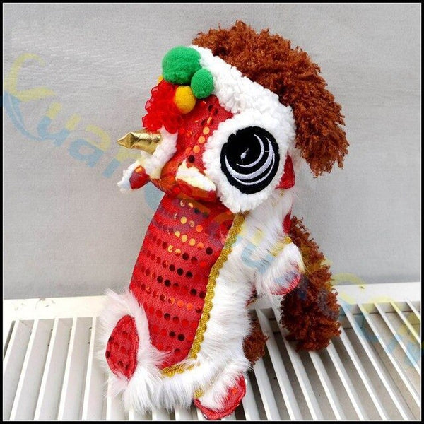 20pcs puppy costume dog cat clothes Chinese style pet Tang suit new year cat jacket Spring Festival outfits Teddy dog coat