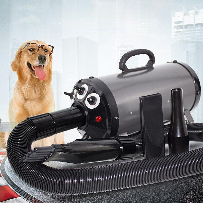 Premium Large Power Pet Hair Dryer Set Dog/Cat Grooming Dryer/Blower Double Motor Wind Large/Giant Dog Clothes Dryer 3400W/Anion