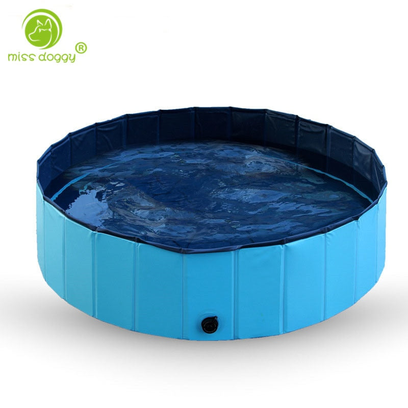 Foldable PVC Pet Swimming Pool Bathing Tub Bathtub Dog Cats Washer Pet Toys Top Quality Dog Accessories