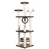 Larger dog cat climbing sisal frame pet jumping scratching tree cat dog scratching toys pet interesting toys