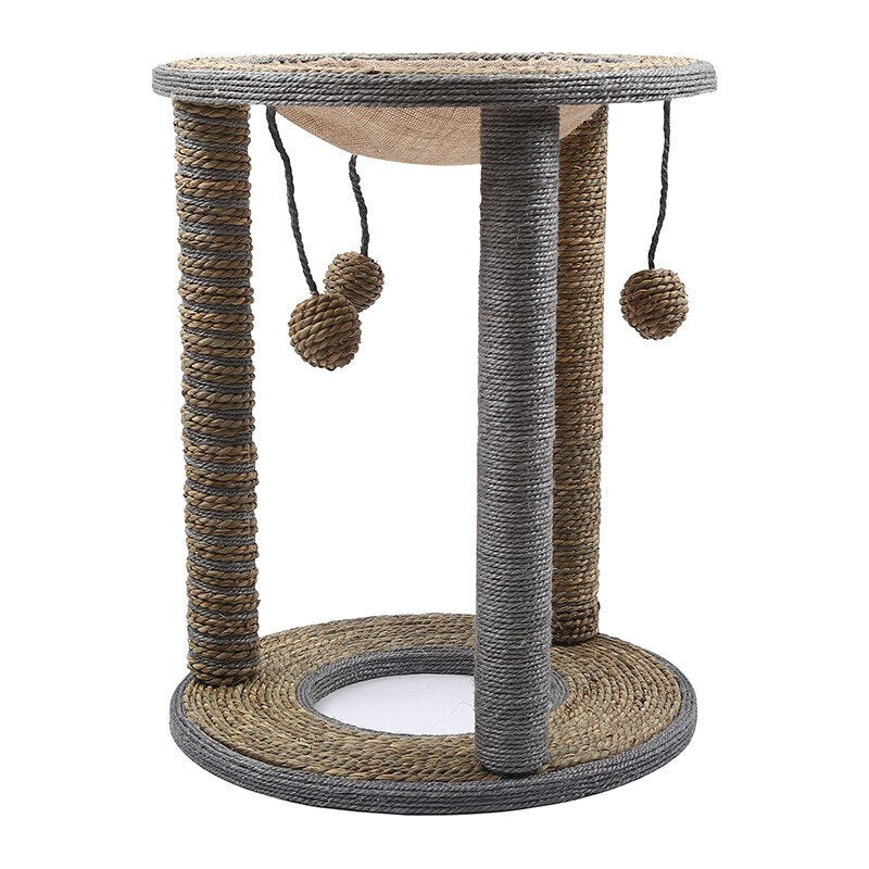 High quality dog cat climbing sisal frame pet jumping scratching tree cat dog scratching toys pet interesting toys