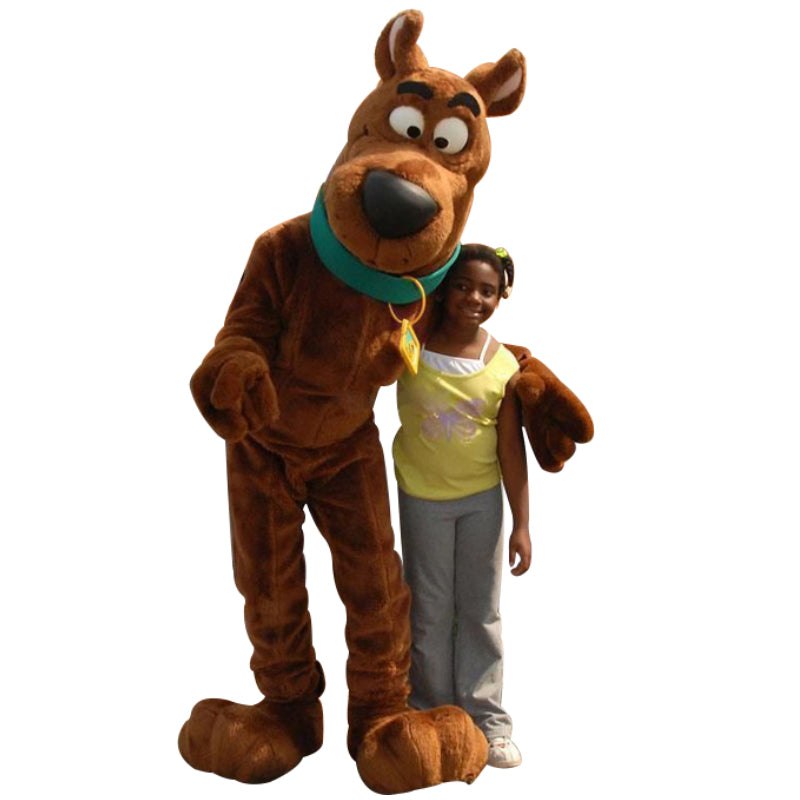Hot Scooby Doo mascot costume Scooby - Doo clothing dog mascot costume for halloween party