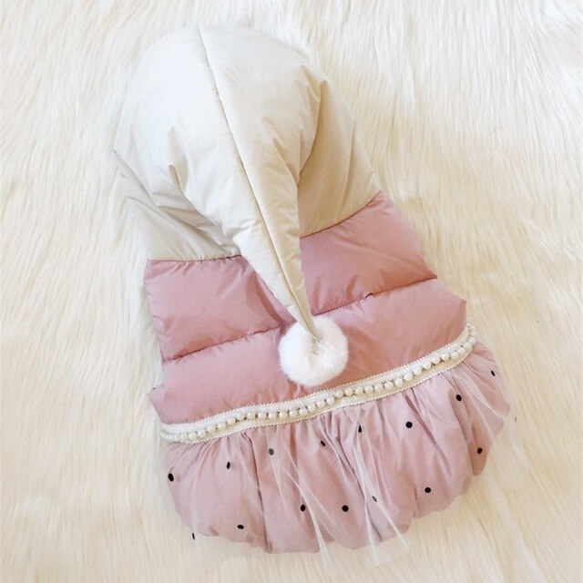 Pets Products Dogs Supplies Dogs Apparel Winter Clothes For Small Puppy Cute Witch Down Unique Design Customized Size