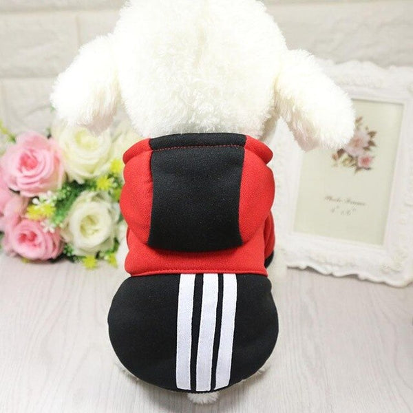 20pcs/lot Autumn Warm Dog Clothes Puppy Pet Cat Jacket Coat Fashion Soft Sweater Clothing