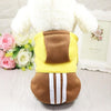 20pcs/lot Autumn Warm Dog Clothes Puppy Pet Cat Jacket Coat Fashion Soft Sweater Clothing