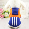 20pcs/lot Autumn Warm Dog Clothes Puppy Pet Cat Jacket Coat Fashion Soft Sweater Clothing