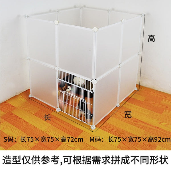 Dog fence indoor fence isolation door small dog railing rabbit pet cat bezel cage fence ZP12261835