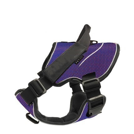 medium dogs explosion-proof chest strap vest traction rope dog collar