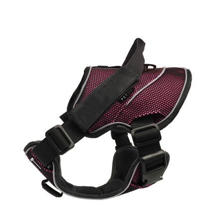 medium dogs explosion-proof chest strap vest traction rope dog collar